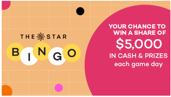 Star Bingo Game Sydney