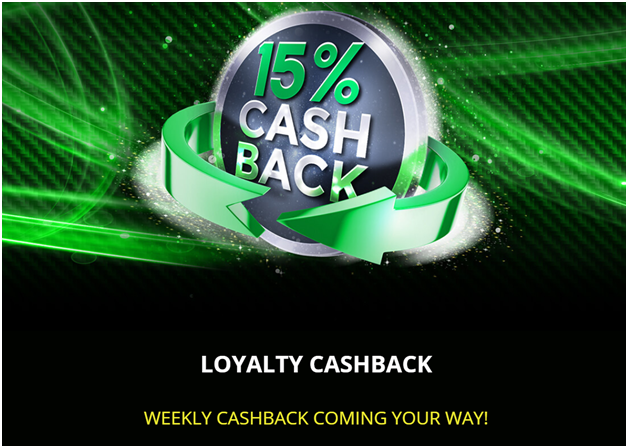 Get 15% Loyalty Cashback at Bingo Hall